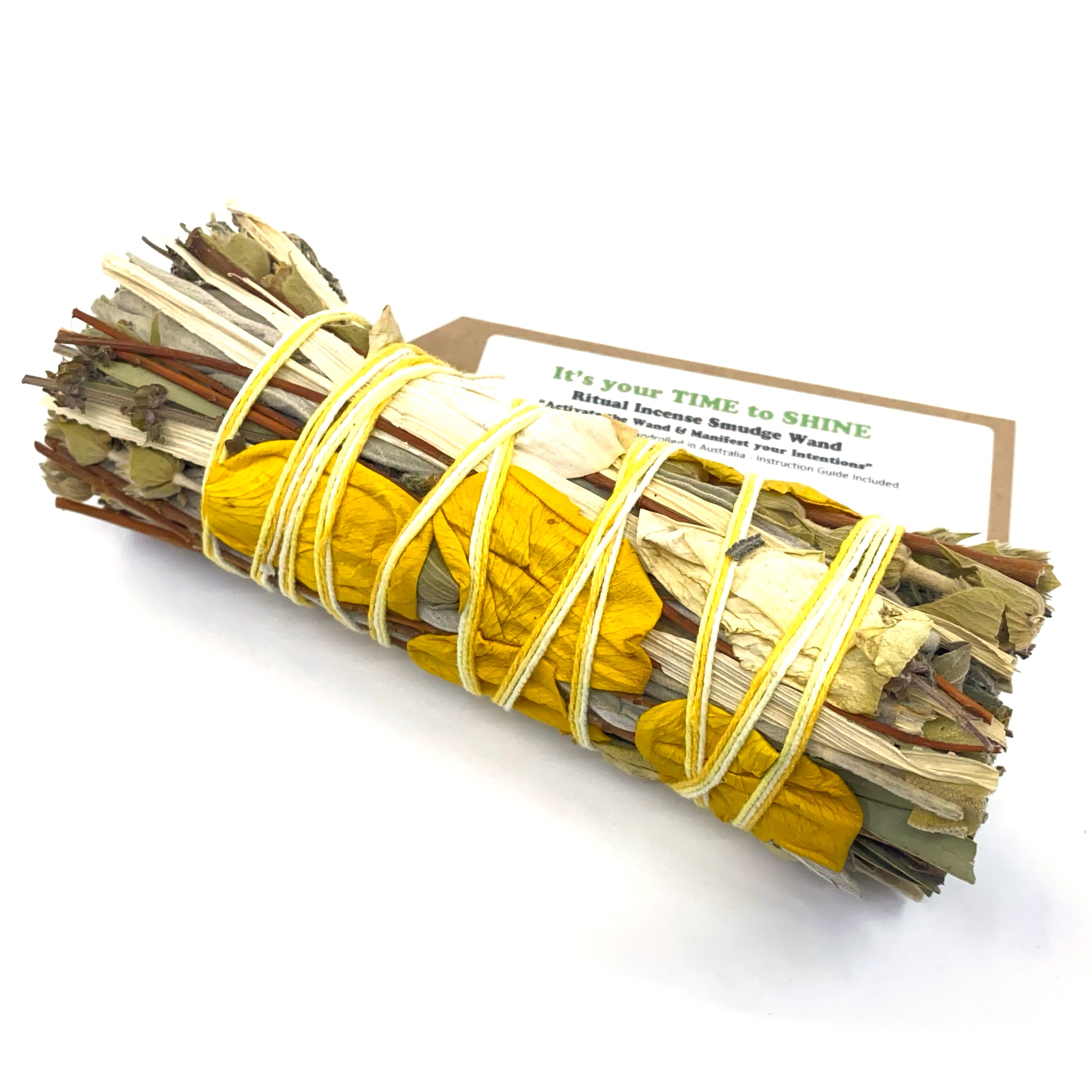 It's your TIME to SHINE - With Good Intentions Smudge Stick
