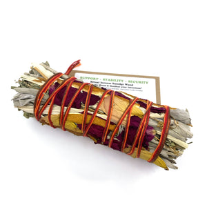 Support ~ Stability ~ Security - With Good Intentions Smudge Stick